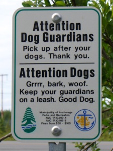Dog Sign